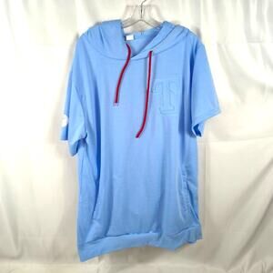 Texas Rangers XL Pullover Short Sleeve Hoodie MLB